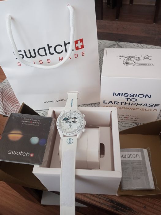 Zegarek Swatch Omega Bioceramic MoonSwatch