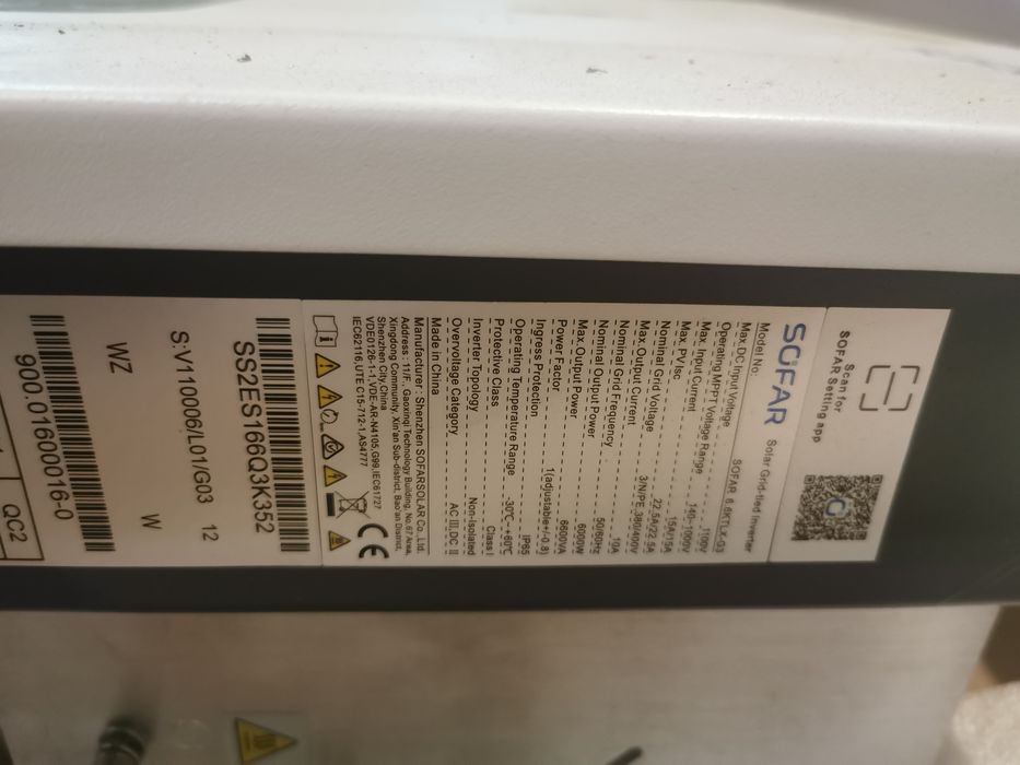 Falownik Sofarsolar 6.6KTLX-G3