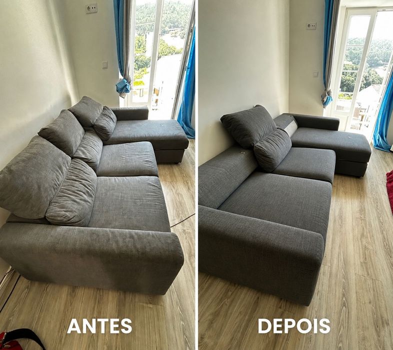 Limpeza e Higienização de Estofados Sofá, Colchõe, Tapetes, Poltronas...s