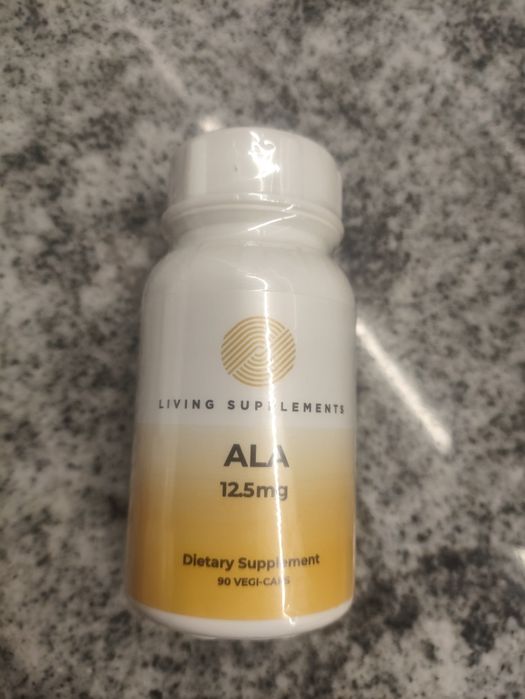 ALA kwas alfa liponowy 18.75mg 90 caps Living Supplements