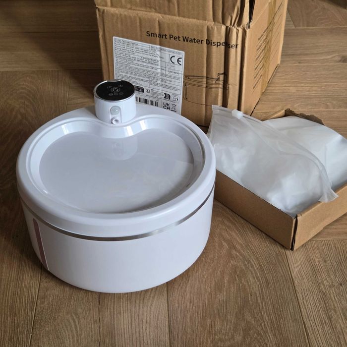Автоматична поїлка для котів/собак ERAMONG Smart Pet Water Dispenser 3.5 л бездротова