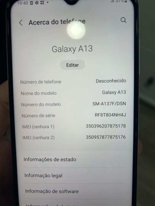 Celular Samsung  Galaxy A13 32GB