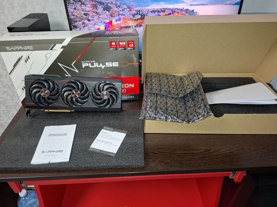 Відеокарта AMD Radeon RX 6800 16GB Sapphire Pulse На гарантии