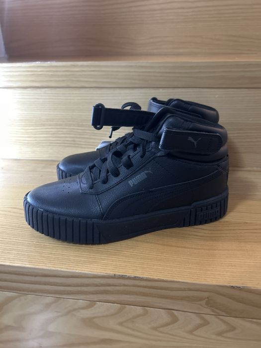 Buty Puma Carina 2.0 Mid czarne rozniar 37,5 nowe z metką
