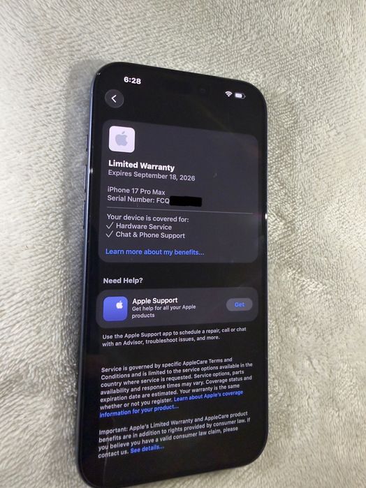 iPhone 17 Pro Max deep blue US version unlocked