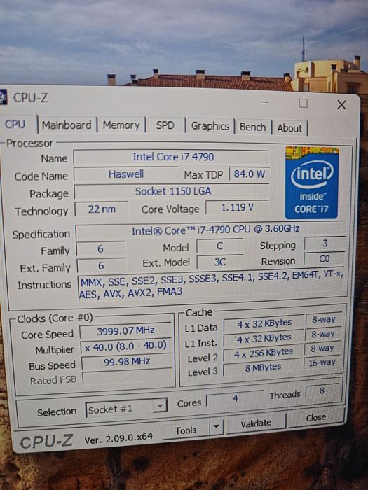 i7-4790 8x4,0 GHz 32GB RAM GTX 970 4GB SSD 240GB HDD 1Tb