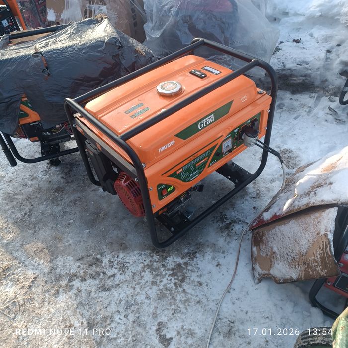 Оренда та прокат бензинових генераторів від 1квт до 7