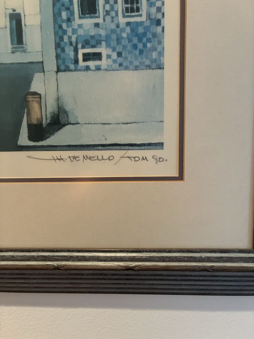 Serigrafia de Thomaz de Mello
