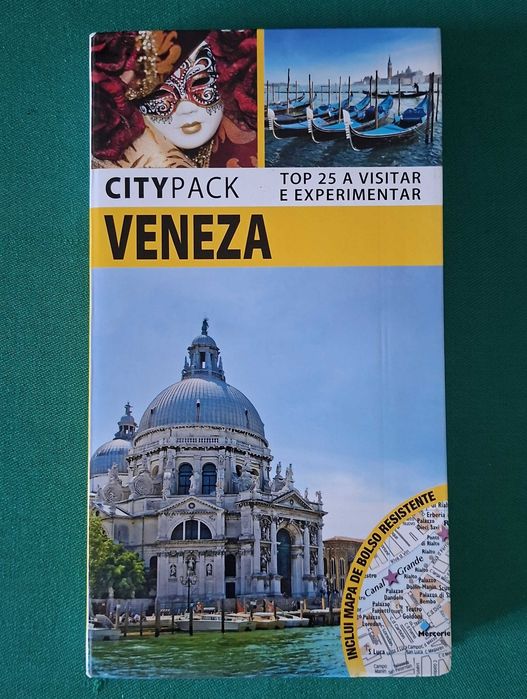 Guia Livro de Viagem - VENEZA - Citypack - com mapa de bolso