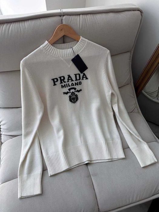 Sweter Prada! Wełniany Premium jakość! S M L