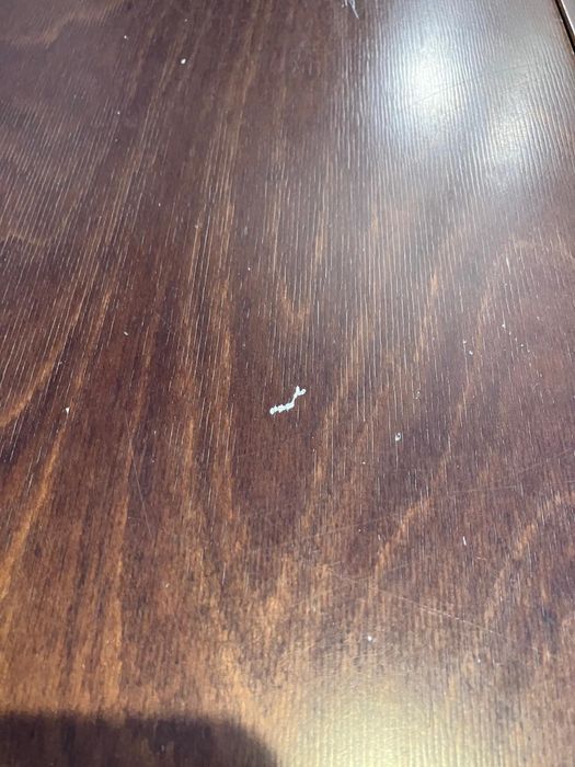 Ławo -  stół z barkiem,  fornir