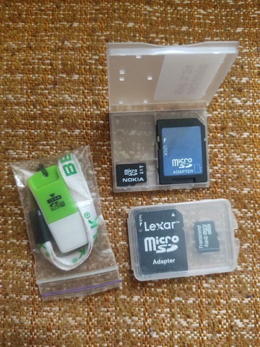 Комплект: Разные Адаптеры Переходники USB To Micro SD