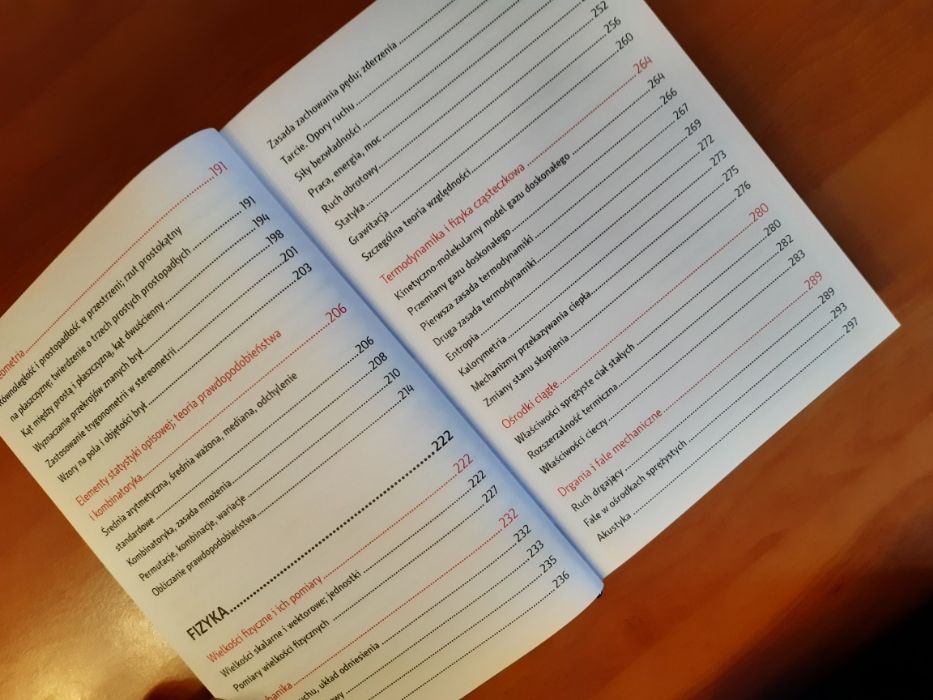 Kompendium licealisty Matematyka Fizyka Chemia