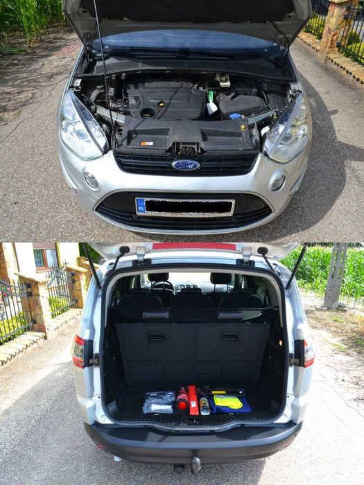 Ford S-Max Titanium 2.0 TDCi 140KM*2013r*7-osobowy*Hak*Skóra*Pamięć foteli*Zadbany*Polecam!