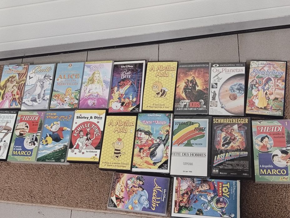 Cassetes Disney originais