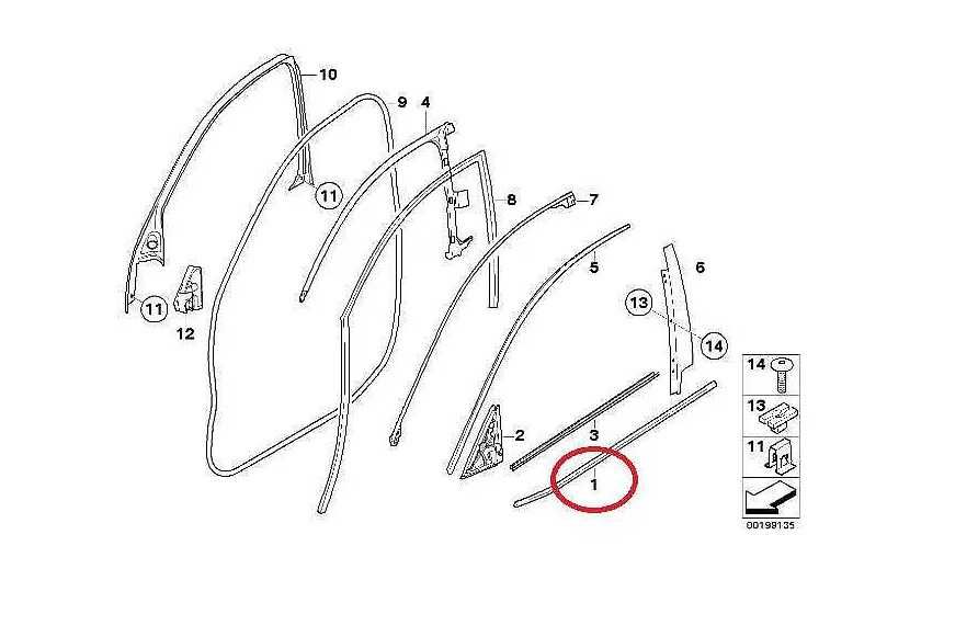 БМВ Х5,6 Е70,71 молдинги передних дверей 51337187215, 51337187216
