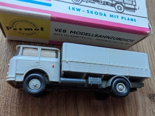 Model Skoda Mit Plane unikat