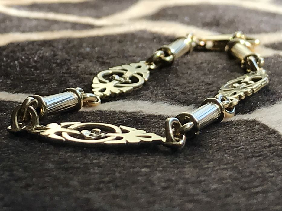 Pulseira em ouro Portugues 19,2 com 12gr peso