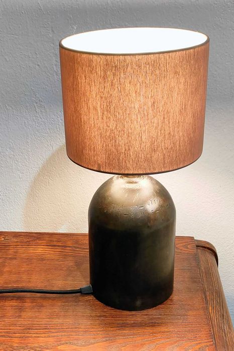 Lampa stołowa - butla nurkowa