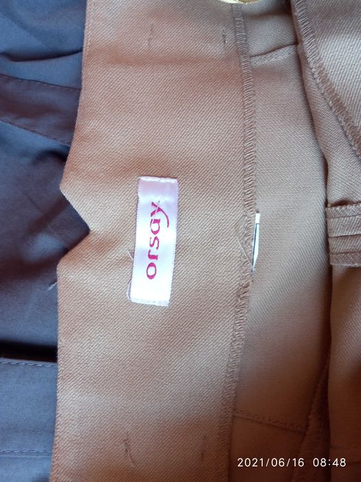 spódnica ołówkowa beżowa miękki materiał Orsay rozm M