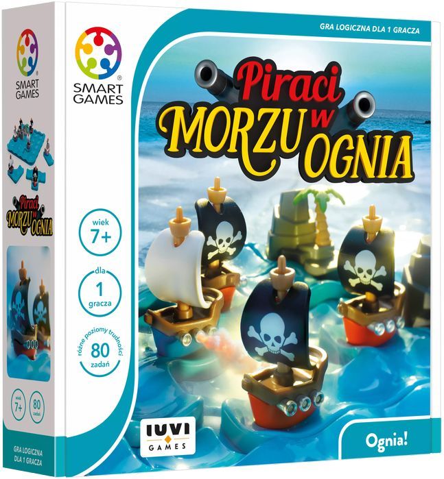 Smart Games. Piraci w morzu ognia. IUVI Games