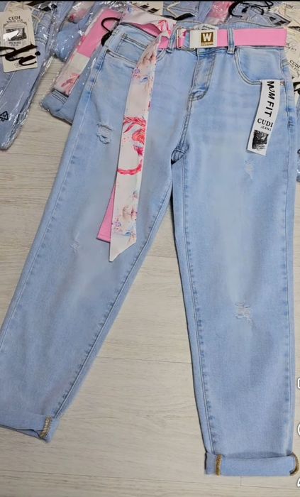 WYPRZEDAŻ! *119zl Nowe Spodnie Jeansowe Roz S