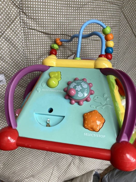 Детский Бизикуб, мультибокс  интерактивный