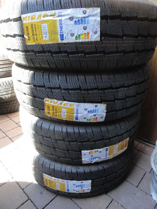225/65R16C Mirage Komplet 4 sztuki ZIMA NOWE 2022 rok