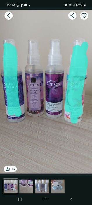 Mgiełka Avon  Senses 100 ml