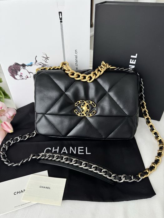 Сумка Chanel шоколадна, чорна