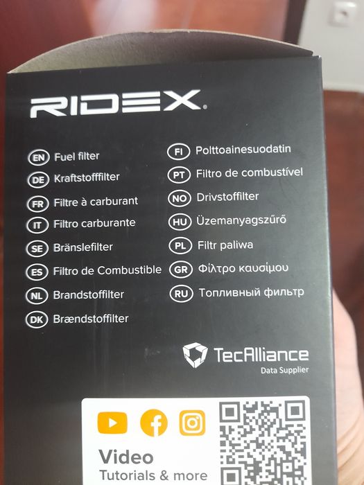 Filtro de Combustível Novo Audi