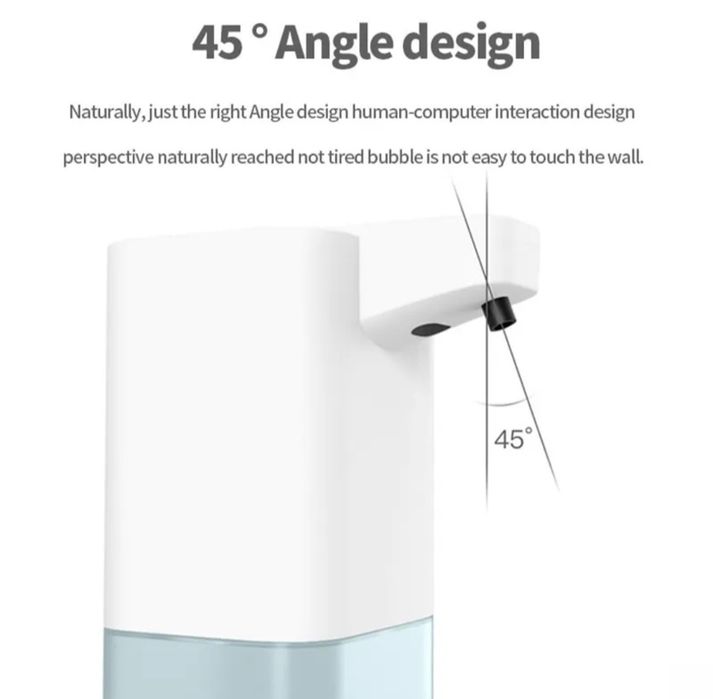 Автоматический аккумуляторный дозатор пены жидкого мыла