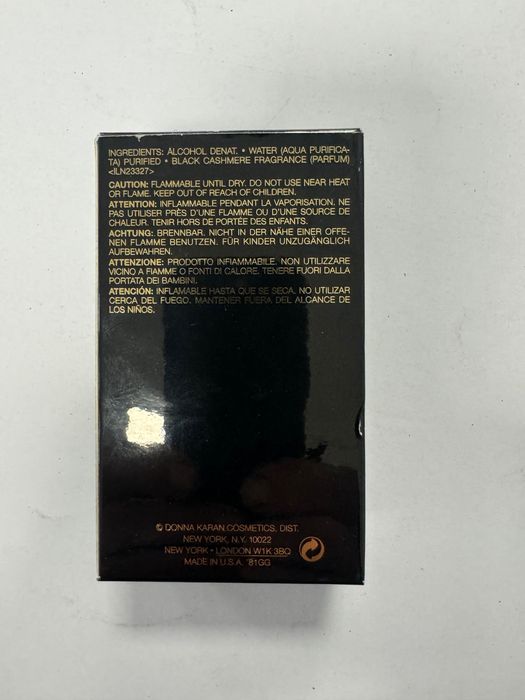 Donna karan black cashmere