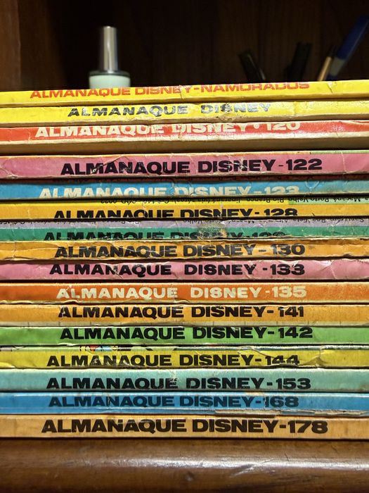 Vintage Disney - Coleção Almanaque Disney - 15 livros de 1980 a 1985