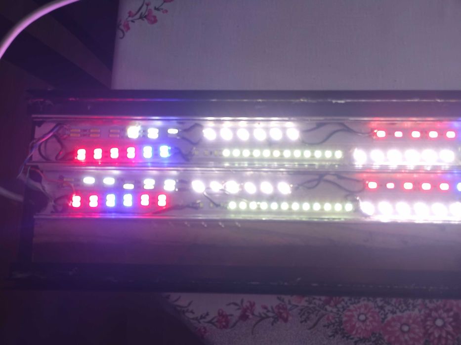 belka oświetlenie LED do akwarium samoróbka 97 cm
