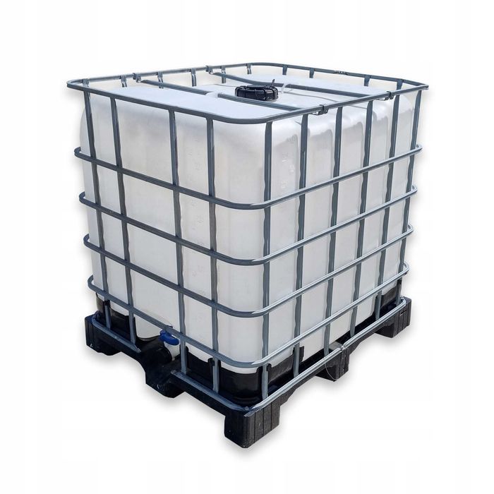 Zbiornik Mauzer 1000l regenerowany IBC - paleta plastik lub metal