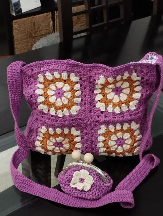Malas em Croché com Forro – Artesanais, Elegantes e Exclusivas