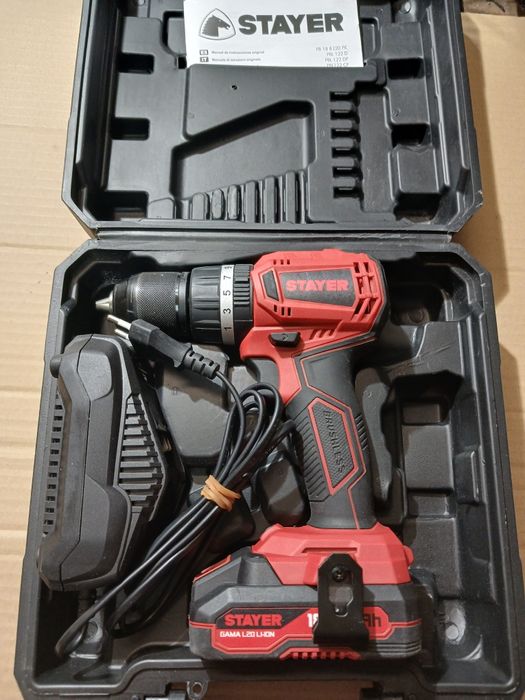 Kit aparafusadora stayer l20