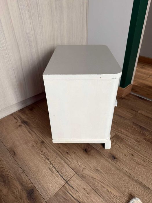 Dwa stoliki nocne - lata 50 art deco