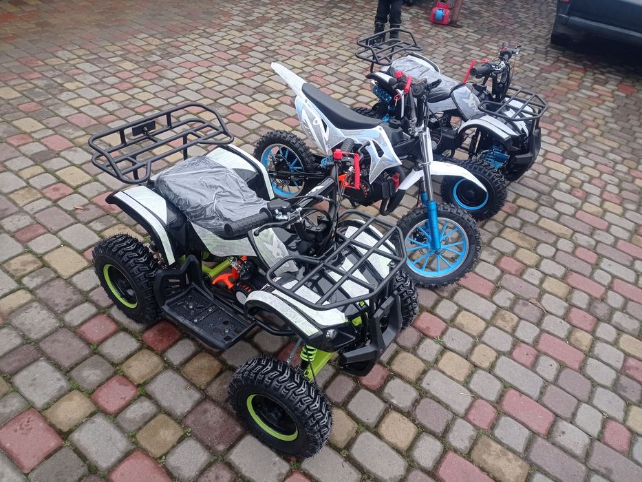 Нова поставка!. Бензин або Електроквадроцикл XTR 50cc та 1000w