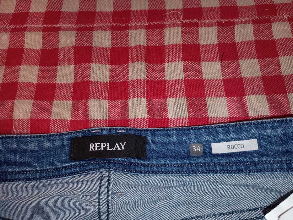 Spodnie męskie jeans Replay Rocco W34 L34