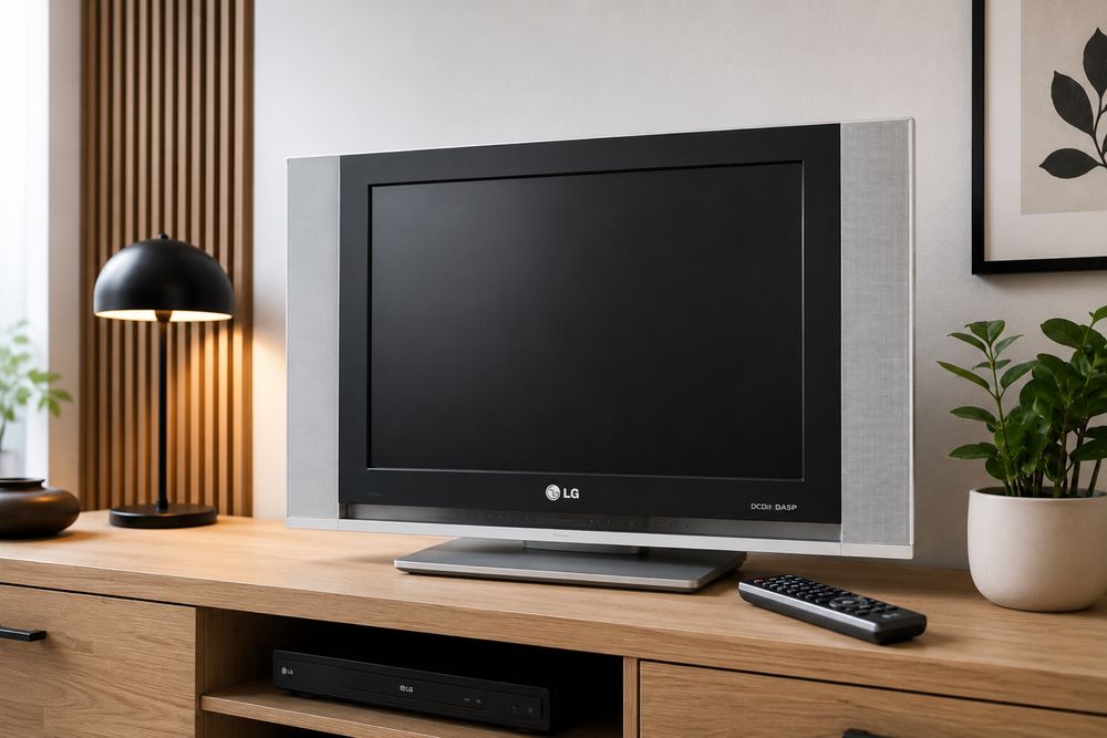 TV LCD LG 23’’ com comando original – Totalmente funcional
