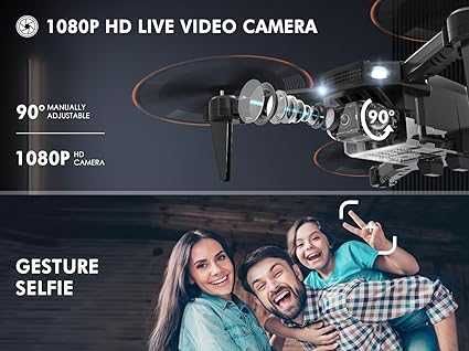 Dron Q10 Mini z kamerą składany QUADROCOPTER FPV 1080 HD