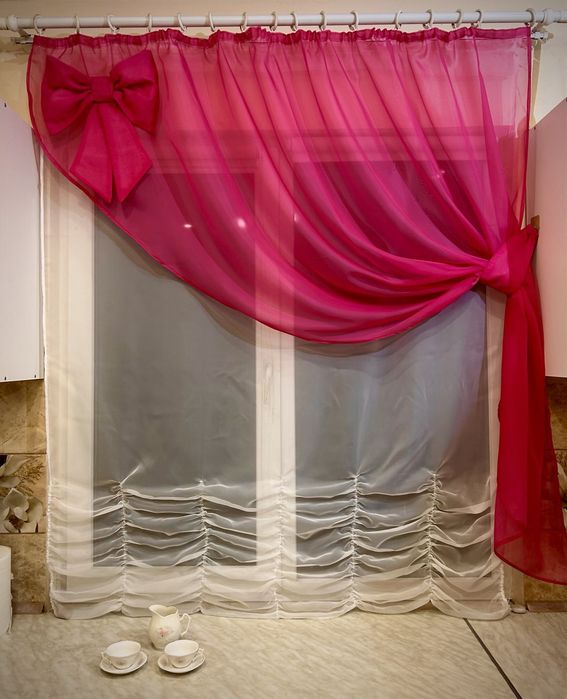 Кухонні штори, індивідуальний пошив