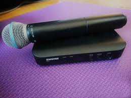 Радіомікрофонна система SHURE BLX24 Beta SM58