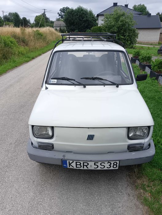 Fiat 126p el 650 maluch fotele lotnicze
