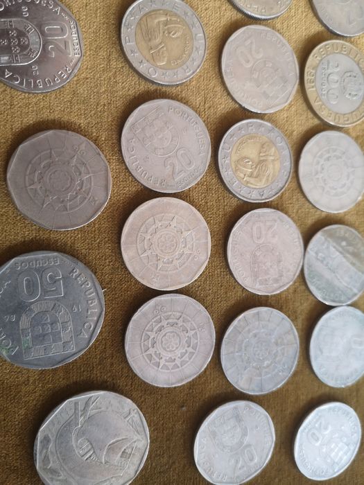Lote de 54 moedas