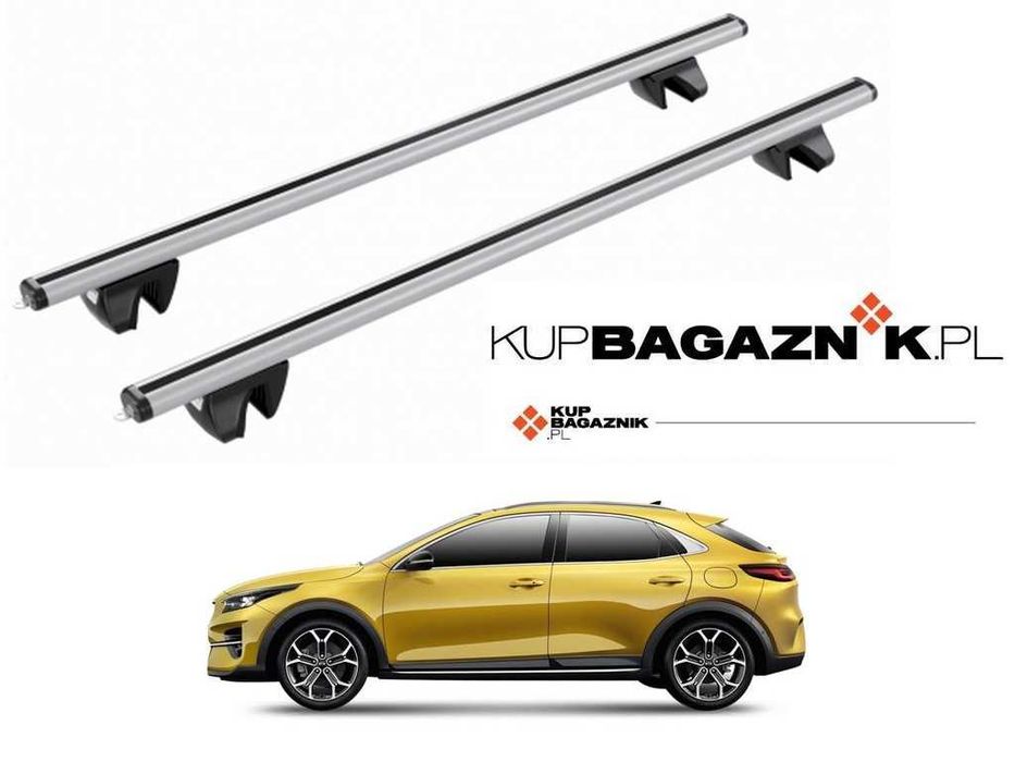 Bagażnik dachowy KIA XCeed 2019 do 2025 relingi bazowy belki dachowe