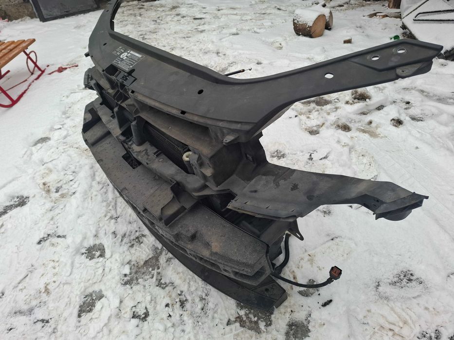 kompletny pas przedni chłodnica wody klimy wenty golf 5 V plus 1,4 TSI