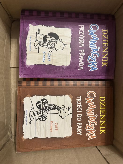 Dziennik cwaniaczka - zeataw 15 ksiazek